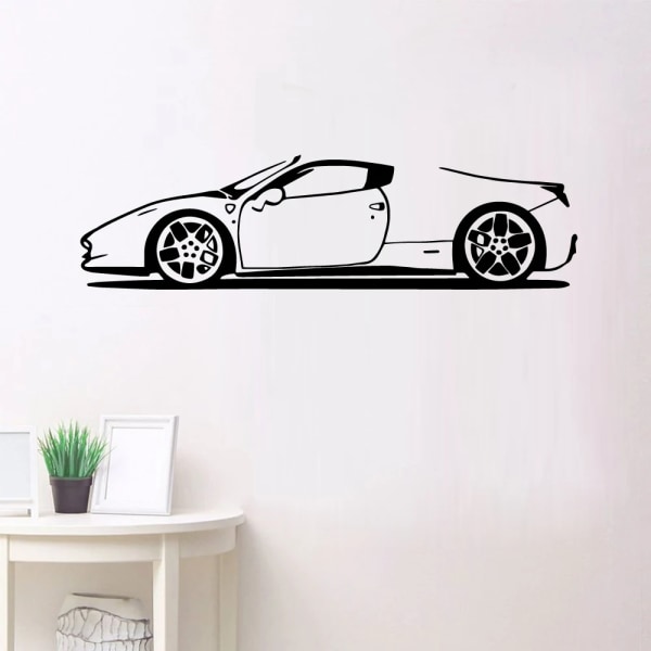 1pc Car Wall Decal Living Room Removable Mural Nursery Wall Stickers Vinyl Art Decals  Diy Pvc Home Decoration Accessories