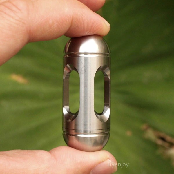 Stainless Steel Clicker Click Balance Ball Hand Fidget Decompression EDC Toy
