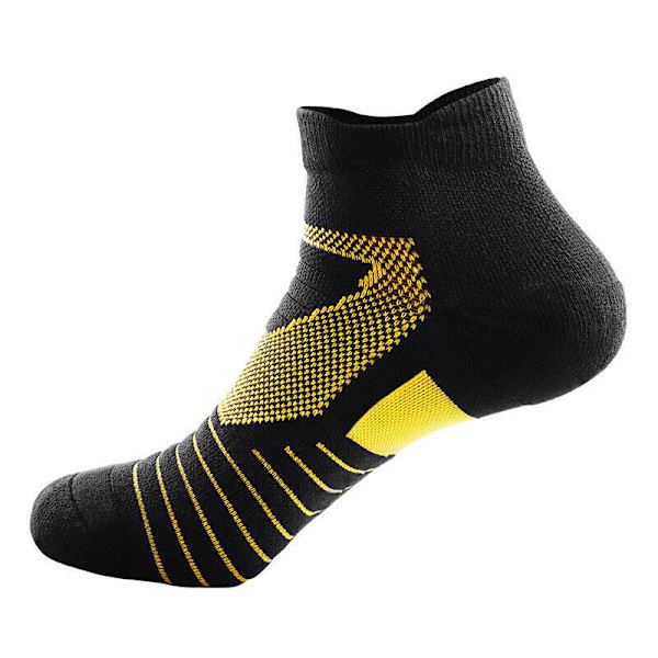 Athletic Socks Winter Low Cut Socks Thickened Basketball Sock 2 Pairs