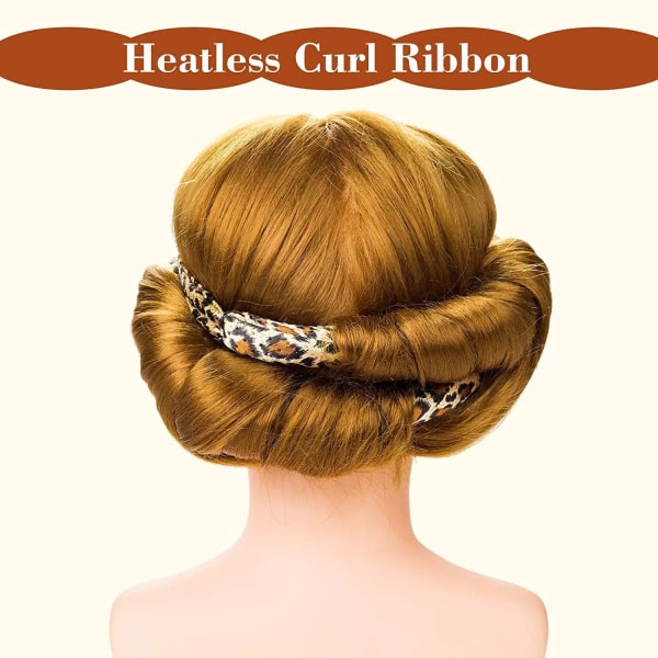 Heatless Curling Rod Headband Silk Curls Ribbon Hair Curler for Long No Heat Curl Overnight Band Magic Wave Hair Curlers Rollers