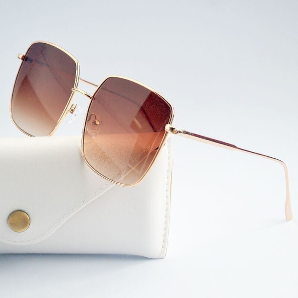 New Women's Sunglasses 2022 Men Vintage Oversized Sun Glasses Female Fashion