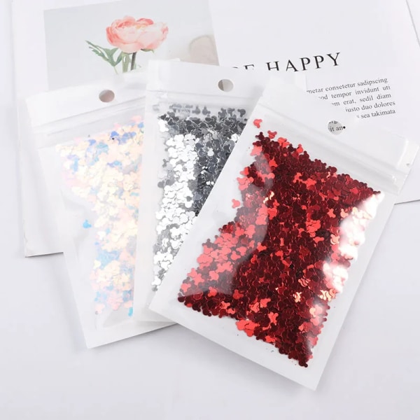 Ultra-thin nail sequins 5mm Mickey head nail patch DIY handmade materials clothing accessories