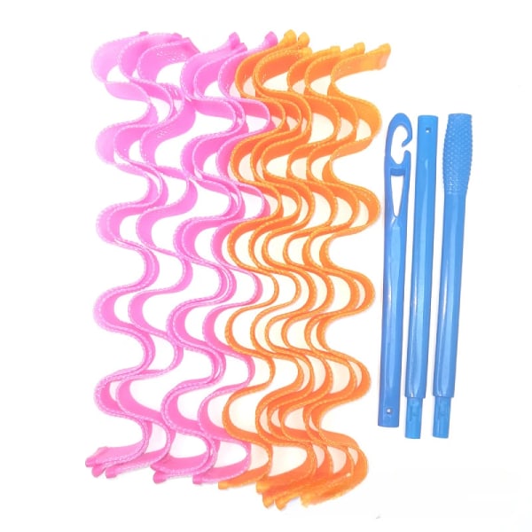 No heat curl magic curl water wavy curl Chicken rolls magic curl manual curl tool hair curler  heatless hair curler