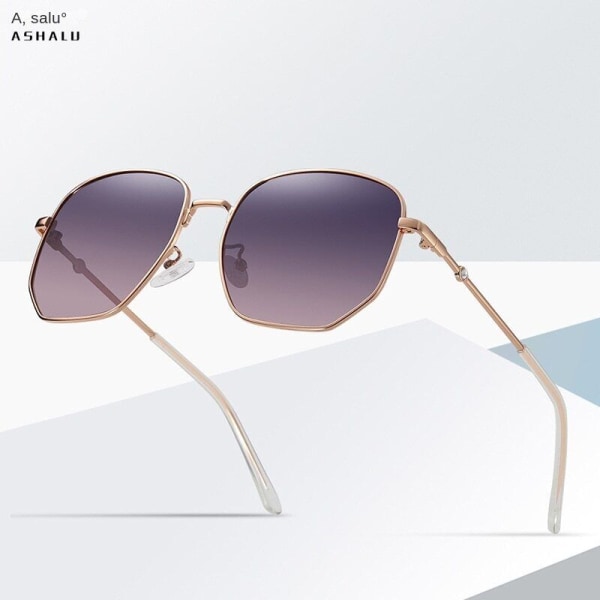 New Sunglasses Women's Fashion Trend Reflective Lenses Hot UV Protection