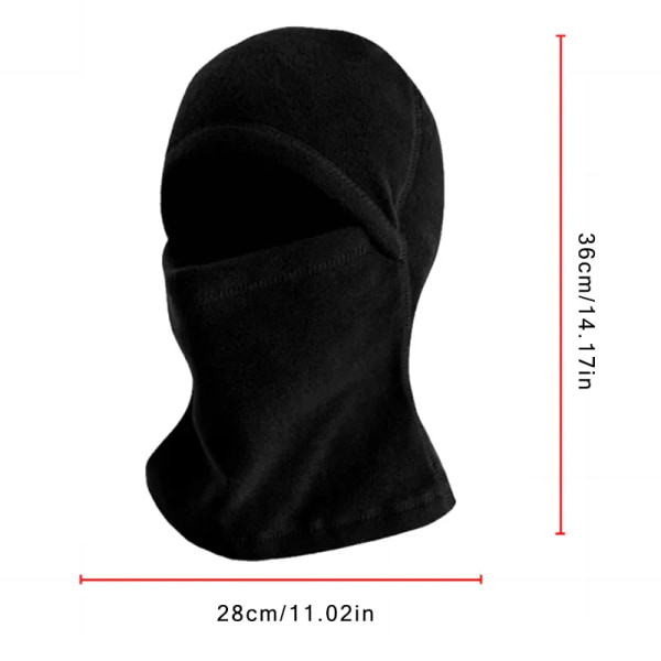 Winter Warm Hat With Mask Design Men Motorcycle Riding Outdoor Windproof Hood Hat
