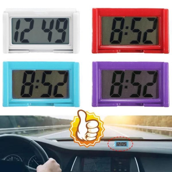 Digital LCD Electronic Clock Date Time Calendar*Table