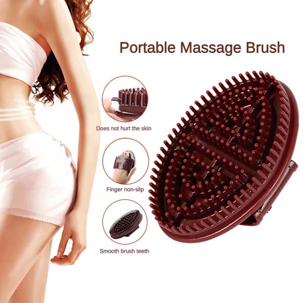 Body Massager Brush Gua Sha Scraping Board Massage Brush Scrapper Anti Cellulite Slimming Relaxing Scrub Massager