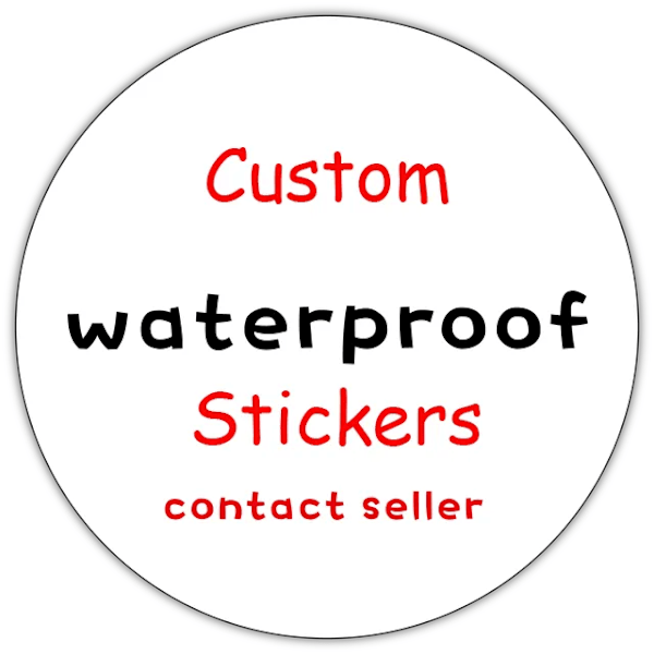Custom Waterproof Stickers  Printed Store Cute Name Package Seal Decal Personal Gift Bag Box Wedding Sticker  Self-adhesiv