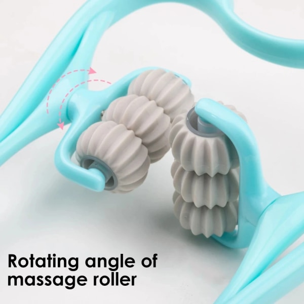 Pressure Point Therapy Neck Massageador Massagem Relieve Hand Roller Neck Massager for Neck Shoulder Trigger Point