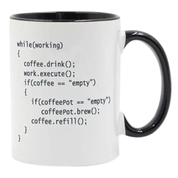 Coffee++ Program for Programmers Coffee Mug Ceramic Cup Color Handle Colour Christmas New Year GIft Mug