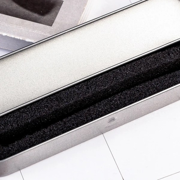 Color Metal Pen Box High Quality Protection Pencil Case for Rollerball /Fountain/Ballpoint Pen Stationery Gift Box Office Supply