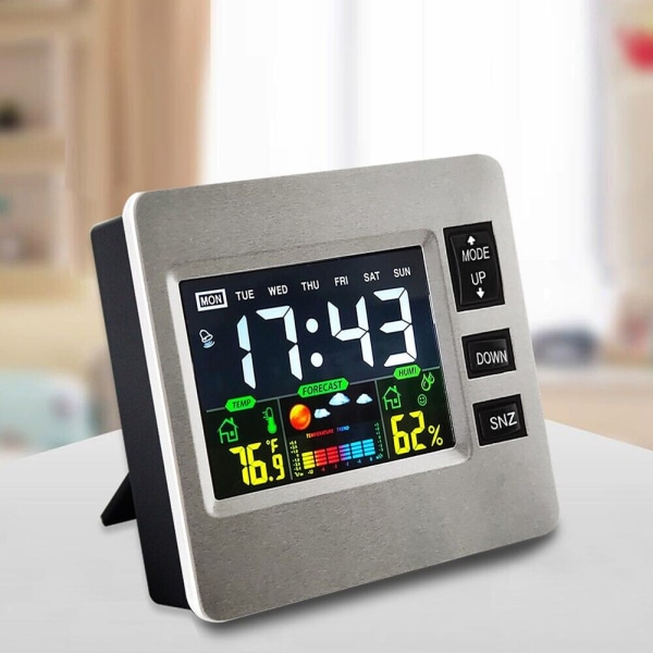 Brand New Alarm Clock Digital Battery Powered Date Display Replacement