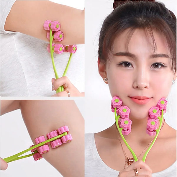 Premium Jade Roller and Gua Sha Set for Facial Beauty - Resin Massager for Face, Eyes, Neck - Reduce Fine Lines and Wrinkles