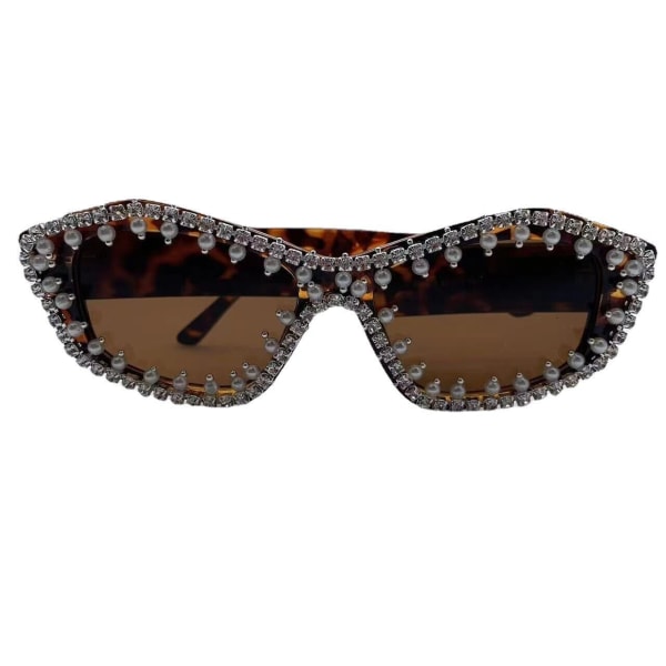 Womens Irregular Sunglasses UV400 Bling Rhinestone Personalized For Party Prom D