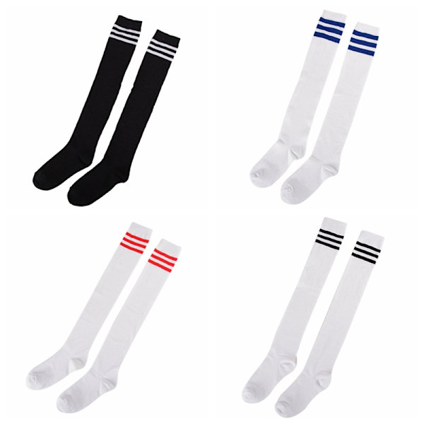 Over The Knee Thigh High Cotton Socks Stockings Leggings Women Ladies Girls A!eo
