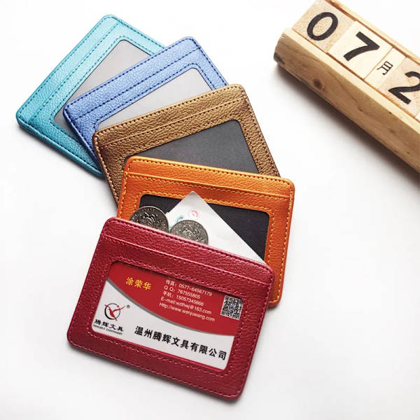 1PC Cards Holder Slim Bank Credit Card ID Cards Cover Coin Pouch Case Wallet Organizer Women Men Business Card Holder Wallets