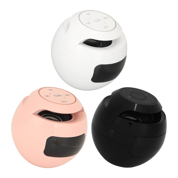 BT Alarm Clock Speaker Colorful Wireless FM Radio With Voice Announcements UK