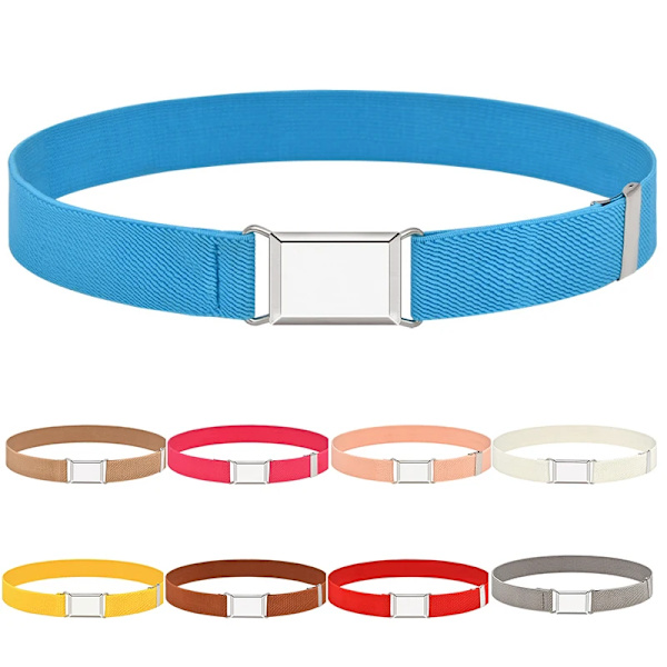 12 Styles Kids Toddler Belts For Girls Boys Adjustable Stretch Elastic Belt With Buckle For Children Kids Waist Belts Waistband