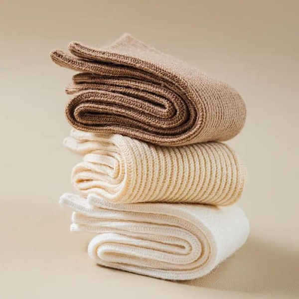 2023 Autumn and Winter Socks Women's Mid-tube Socks Wool Socks Stockings Comfortable Soft Plush Socks Women   ֧    ߧ    ߧ  ܧ