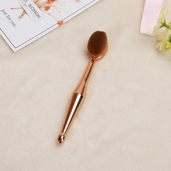 Makeup Brush 2 PCS Toothbrush The New  Makeup Brush Foundation Oval Brushes One Set High End Foundation Brush