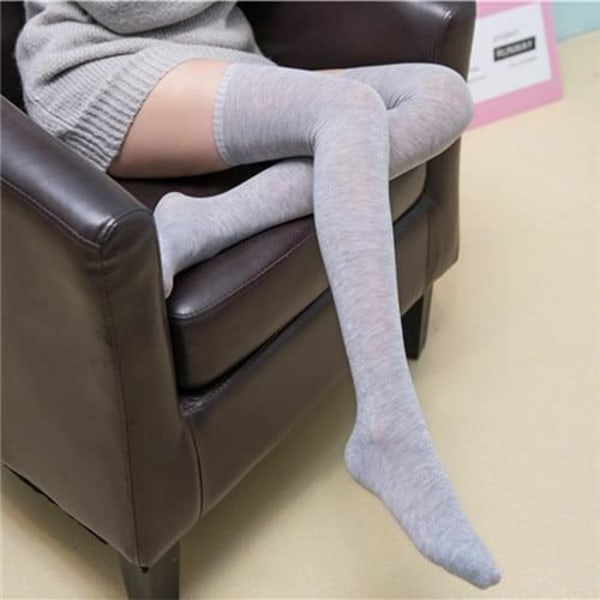 1 pair Women Sexy Striped Long Socks Stockings Warm Thigh High For Girls Fashion