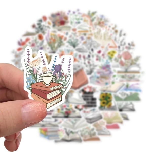 10/25/50pcs Cartoon Flower Graffiti Stickers Aesthetic for Home Fridge Decor Laptop Pad Phone Luggage Water Bottle Scrapbook