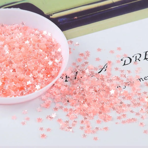 10g Crystal Nail Sequin 3mm 4mm Star Shape Sequins Paillettes for Nails Art Glitter,Wedding Decro confetti,Make up Accessories