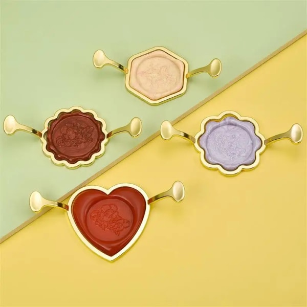 New Seal Ring Shape Holder Setter Lacquer Seal Ring Mold Seal Head Diy Hand Account Envelope Handicraft Fit For 2.5cm/3cm Stamp