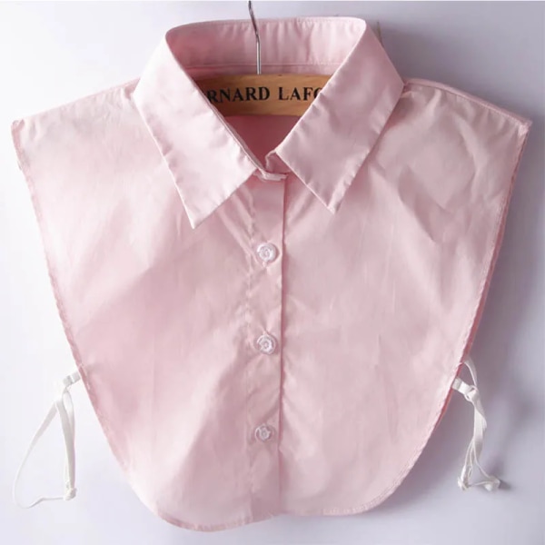 Ladies Women Adult Detachable Lapel Shirt Fake Collar Fashion Solid Color False Blouse Neckwear Clothing Accessories SEC88
