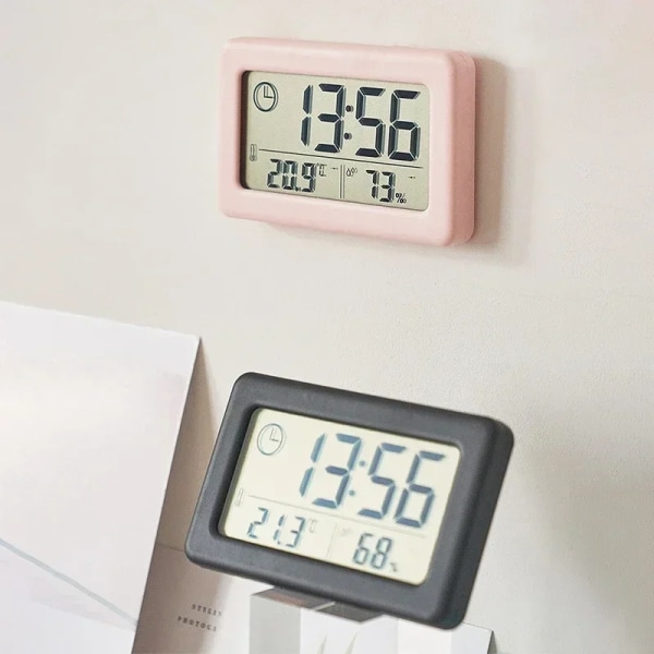 12/24-hour Led Table Clock  Multifunctional Classic Clock Digital Desktop Office Ornament Portable Alarm Clock Bedroom Supplies