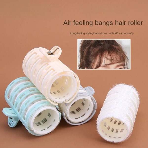 4pcs Heatless Hair Curler No Heat Hair Roller Hair Root Fluffy Clip Bangs Curling Rollers Curls Perm Wave Former Hair Styling Tools