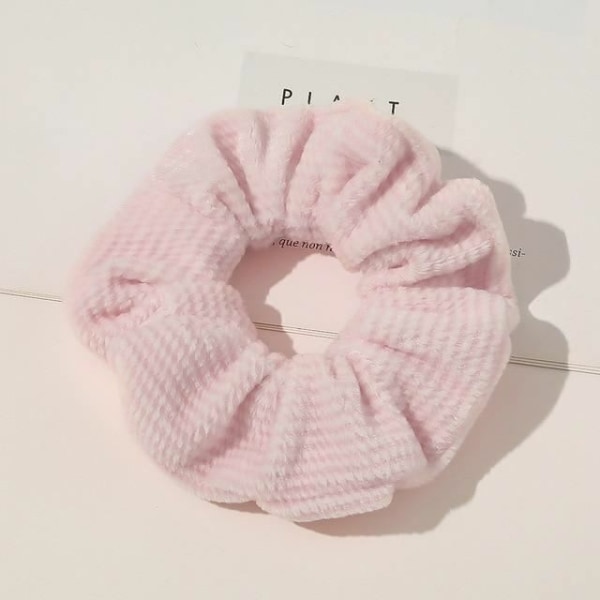 Women Hair Tie Striped Hair Loop Hair Ring Autumn Scrunchies Headwear Girls