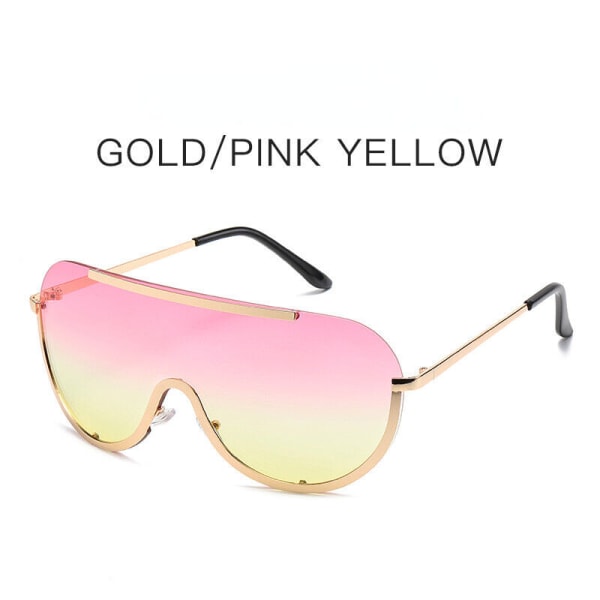 Frameless sunglasses Vintage Women Gradient vogue beach party outdoors Holiday