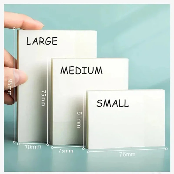 50sheets Transparent Posted Sticky Note Pads Notepads Posits Papeleria Journal School Stationery Office Supplies Free Shipping