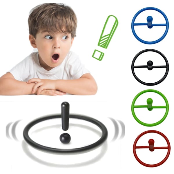 Creative Stress Relief Hovering Exclamation Point Gyroscope Decompression Toys