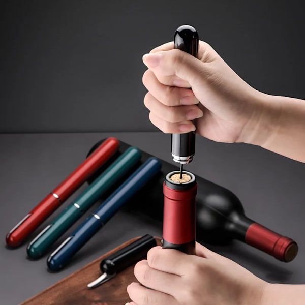 winepopper opener gas bottle Opener Air Pump wine vacuum corkscrew speed opener take out cork accessory
