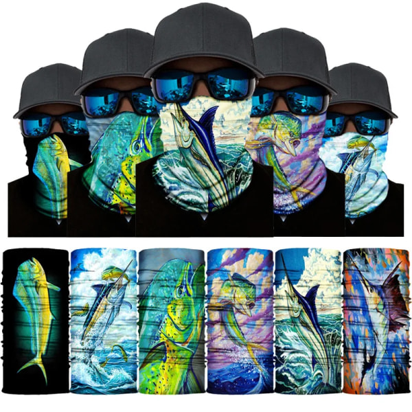 New 2022 Pattern series warm scarf winter magic headscarf outdoor riding seamless mask windproof skiing foreign trade