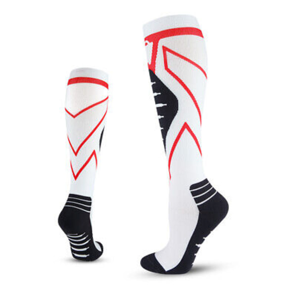 3 PC in 1 Men's Sports Running Stocking High Elastic Compression Long Tube Socks