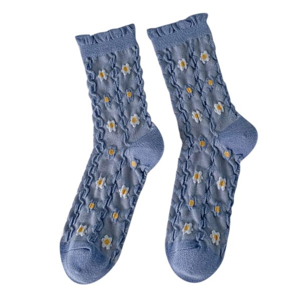 Women Printing Lace Socks Autumn And Winter Cute Bubble Stocking Fillers for Him