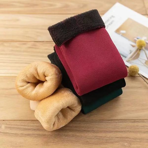 5 Pairs Of Women's Winter Thickened Warm Socks Set With Thickened Velvet Solid Wool Socks To Keep Out Cold And Snow Socks
