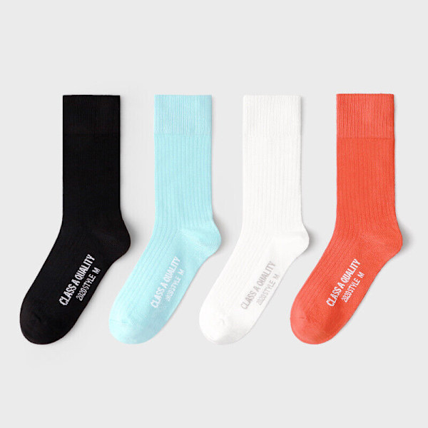 5 Pairs Moisture Wicking Antibacterial Anti-odor Thick Warm Plush Medium Socks