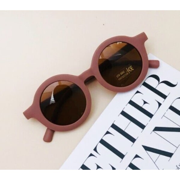 New Lovely Kids Baby Sunglasses Children Sun Glasses Round Street Beat Baby Boy