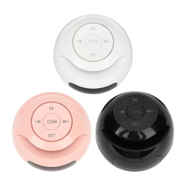 BT Alarm Clock Speaker Colorful Wireless FM Radio With Voice Announcements UK