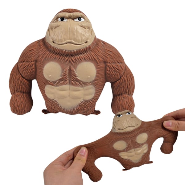 Decompression Gorilla Stretching Toy, Pinch Stress Relieving Fun, Monkey Venting