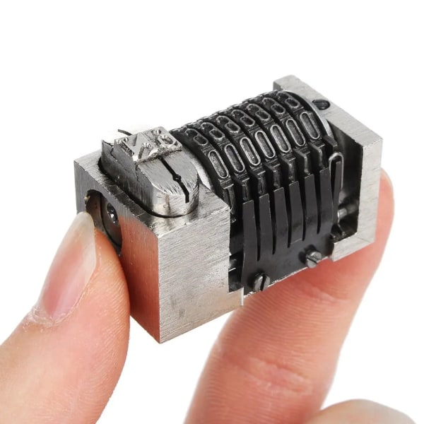 Numbering Machine 7 Digit Backward Flat Press Lead Printing Windmill Letterpress Printer Receipt Printing Machine