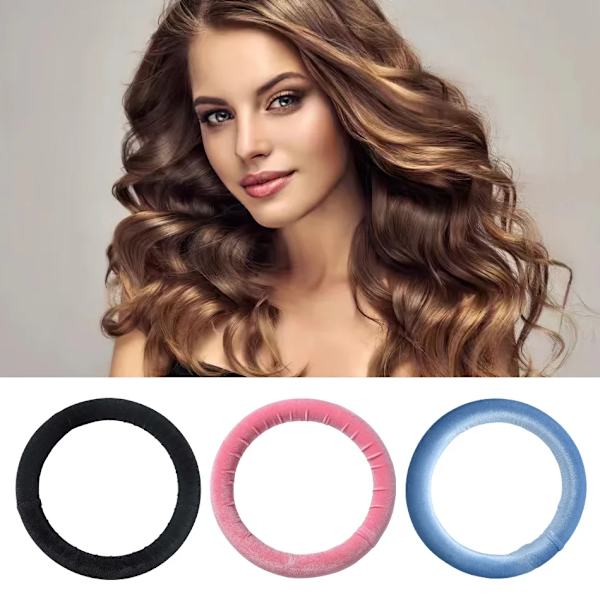 5pcs Heatless Hair Curlers Curling Rod Headband No Heat Ribbon Hair Rollers Sleeping Soft Curl Bar Wave Formers Hair Styling Tool