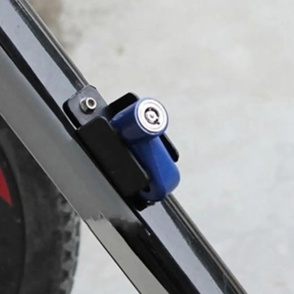 Anti Theft Bike Brake Disc Lock For MTB Bicycle Motorcycle Electric Scooter Wheels for Security Safety Spring Rope Steel Wire