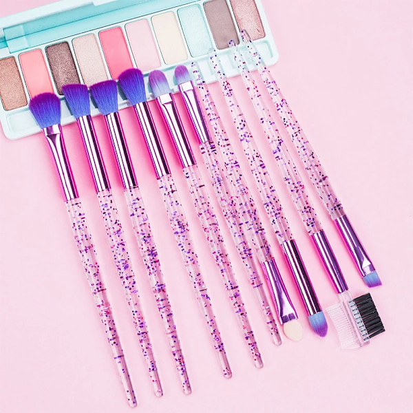 10pcs Makeup Brushes Set Face Eyes Make Up Brush Powder Foundation Blush Blending Eye shadow Lip Eyebrow Eyeliner Brush