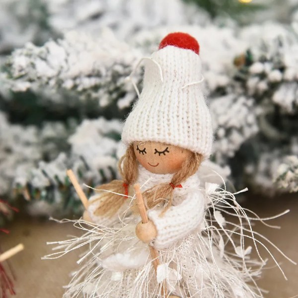 2022 New Year Gift Cute Christmas Angel Doll Xmas Tree Ornament Noel Deco Christmas Decoration for Home Natal 2023 Navidad Decor