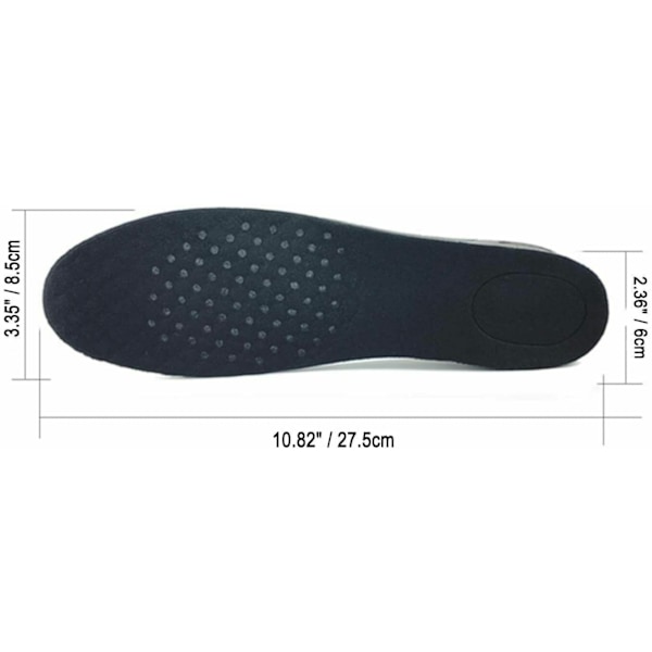 4-Layer Unisex Height High Increase Shoe Insoles for Men Women Shoe Pad Lift Kit